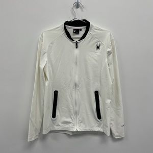 White Spyder Zip-up Jacket
